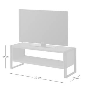 Banc TV HERBY Graphite