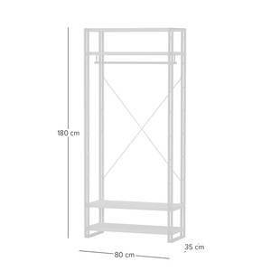 Porte-manteau HERBY Graphite