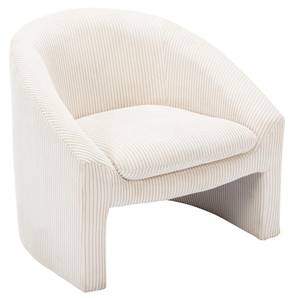 Fauteuil  OSSANA Blanc crème