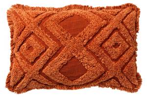 Dekokissen Boho Orange - Textil - 60 x 40 x 60 cm