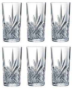 Longdrinkglas Broadway 6er Set Naturfaser - 2 x 15 x 8 cm