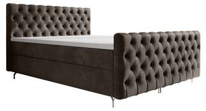 Boxspringbett CHESTER PLUS Braun - Breite: 182 cm