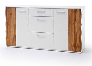 Kommode Gerda 8 Weiß - Holzwerkstoff - Holzart/Dekor - 154 x 86 x 44 cm