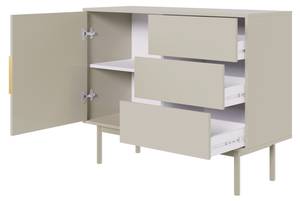 Sideboard VIVIARO Grau - Holzwerkstoff - 34 x 82 x 39 cm