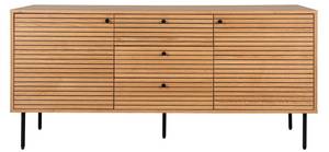 Sideboard Kyoto Braun - Holz teilmassiv - 150 x 74 x 40 cm