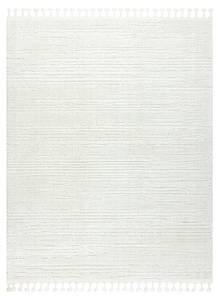 Teppich Sevilla Ac53b Streifen Weiß 80 x 150 cm