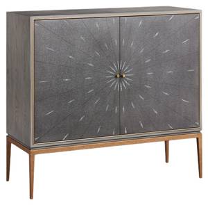 Sideboard STILIG SB100 2D Grau - Holzwerkstoff - Kunststoff - 100 x 90 x 40 cm