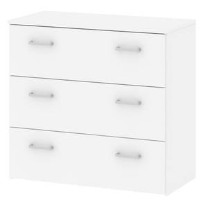 Commode Spell Blanc - En partie en bois massif - 74 x 70 x 36 cm