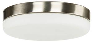 Deckenlampe MONI Silber - Glas - Metall - 32 x 7 x 32 cm