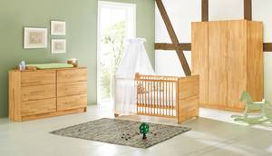 Ensemble de chambre de bébé Natura Kids 3 éléments - Hêtre massif - Largeur : 1 cm