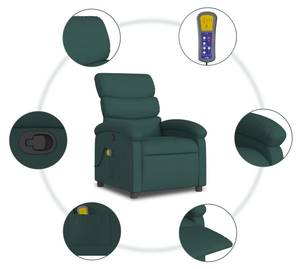 Fauteuil de massage 3032262-1 Vert foncé