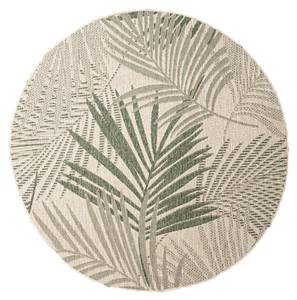 In- & Outdoor Teppich R Tiga Palm Grün - 100 x 100 cm