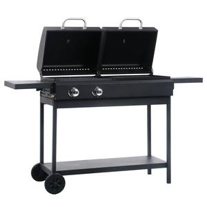 Grill Schwarz - Metall - 149 x 102 x 102 cm