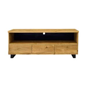 TV-Schrank im Loft-Stil DELIO I Braun - Massivholz - Holzart/Dekor - 170 x 75 x 45 cm