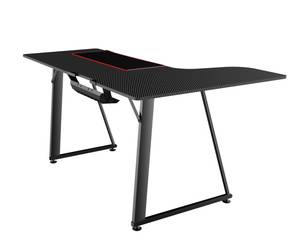 Gaming Schreibtisch SA-A1L1660 Schwarz - Holz teilmassiv - 160 x 75 x 60 cm