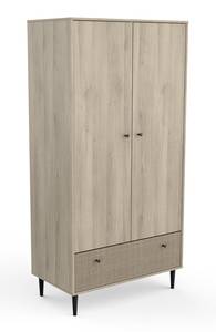 Schrank Saïgon Beige - Holzwerkstoff - 50 x 182 x 91 cm