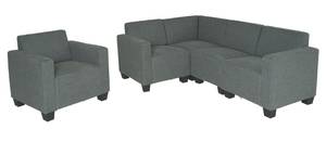 Sofa-System Couch-Garnitur Lyon 4-1 Grau