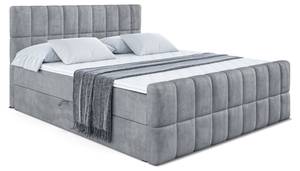 Boxspringbett MIAMI-Z Grau - Breite: 160 cm - H4