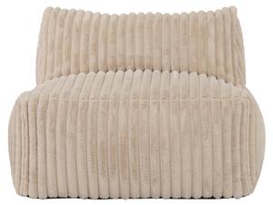 Sitzsack Tetra Liege Beige - Kunststoff - 88 x 65 x 88 cm