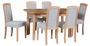 Stuhl ROMA 7 (4er Set) Beige - Graubraun - 4er Set