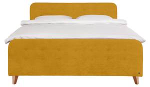 Nordic Box Boxspringbett TSV Gold - Honig - Breite: 202 cm - H2 / H3