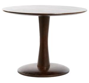 Table d'appoint PUGLIA Marron - Bois manufacturé - 60 x 45 x 60 cm