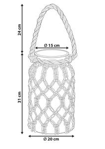 Lanterne JALEBI 20 x 31 x 20 cm