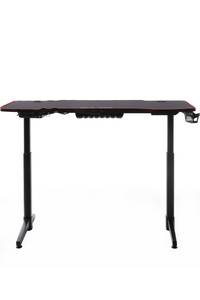 Gaming Desk Ultra Plus (höhenverstellbar) Carbonoptik / Schwarz