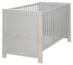 Set de chambre bébé Mila 3 pcs Gris - Bois manufacturé