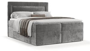 Boxspringbett Imagine Grau - Breite: 180 cm - H4