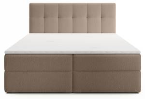 Boxspringbett Oreno Royal Braun - Breite: 164 cm