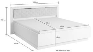 Schlafzimmer-Set AHLEN 4-teilig Breite: 539 cm