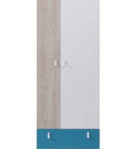 Kinderzimmer-Set Sirius (6-teilig) Weiß - Holzwerkstoff - 110 x 190 x 50 cm