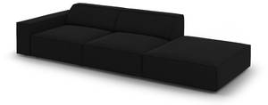 Sofa JODIE 3 Sitzplätze Schwarz