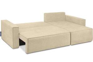 NAPI II Universal - Ecksofa Creme - Breite: 246 cm