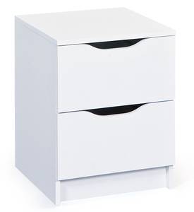 Commode Wung Blanc - En partie en bois massif - 41 x 50 x 40 cm