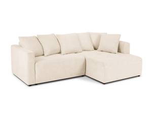 Schlaf-Ecksofa mit Box ELIE 4 Sitzplätze Beige