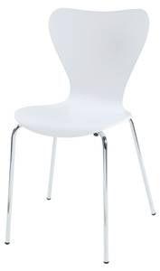 4 chaises de salle à manger Essunga Blanc