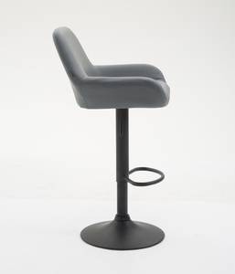 Tabouret de bar Braga Gris - Noir