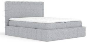 Boxspringbett Sundown Grau - Breite: 200 cm