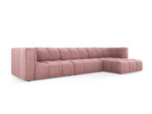 modulares Ecksofa SERENA 5 Sitzplätze Pink