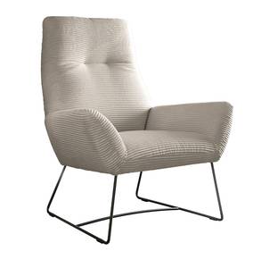 Fauteuil BISA Cord Gris minéral