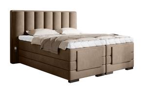 Boxspringbett SAFINA Braun - Breite: 158 cm