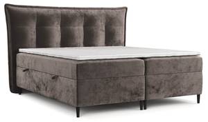 Premium Boxspringbett LasPalmas Braun - Breite: 213 cm