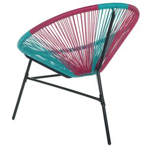 Cocktailsessel ACAPULCO Schwarz - Blau - Multicolor - Pink - Türkis - Einzelstuhl