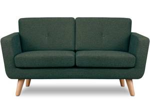 TAGIO II Sofa 2 Personen Beige - Marineblau