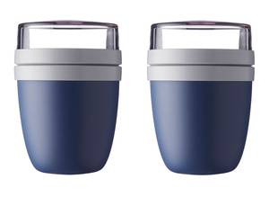 Lunchpots Ellipse 2er Set Blau