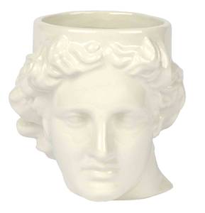 Message Mug Tasse Apollo weiß von DOIY Weiß - Keramik - 14 x 11 x 8 cm