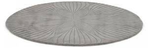 Tapis rond FOLIA Gris - 150 x 150 cm