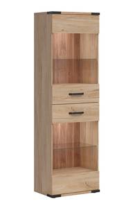 Highboard Lara Beige - Holzwerkstoff - 60 x 197 x 40 cm